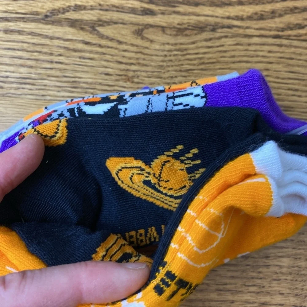 Kids Boy's Girl's Space Jam No-Shows No Show Socks 9-2.5